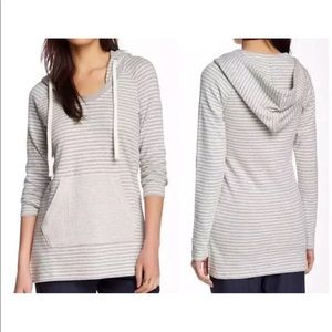 James Perse striped women’s hoodie size 2